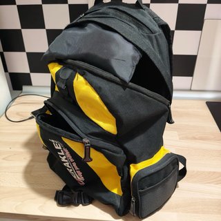 Mochila Herakles Negra y Amarilla