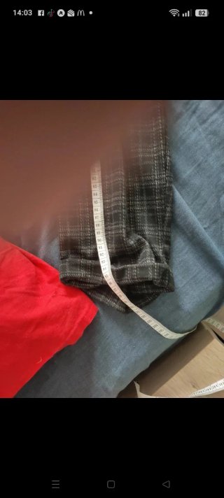 Pantalón mujer talla grande cuadros