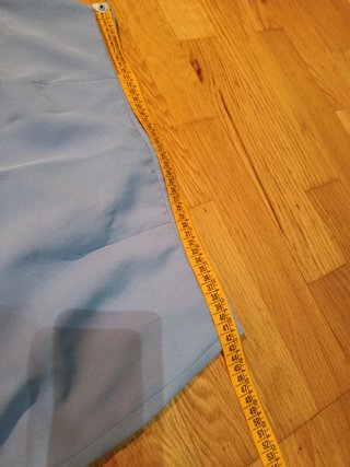 Traje 3 piezas falda azul talla 44