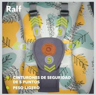 LIONELO Ralf 2en1 Balancín Eléctrico Hamaca