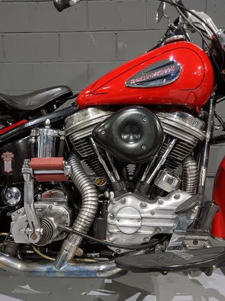 Harley-Davidson Fat Boy Roja