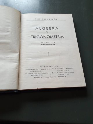 Libro algebra