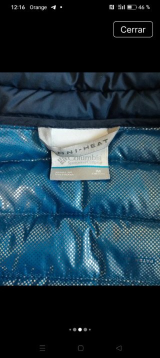 Anorak Columbia niño Talla M