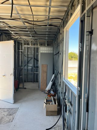 Casa contenedor a terminar