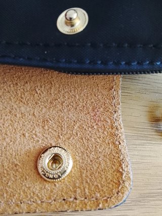Monedero  de Longchamp Negro y Marrón