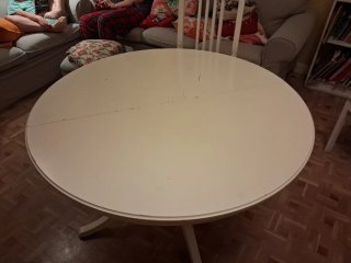 Mesa Redonda IKEA + 4 Sillas