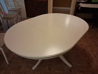 Mesa Redonda IKEA + 4 Sillas