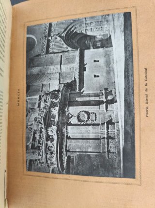ESPAÑA MONUMENTOS Y ARTES MURCIA ALBACETE 1889