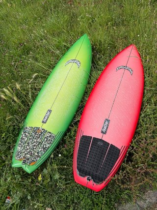 Tabla de surf Bugarski 5’10 x 19’ 3/4 x 2’ 3/16.