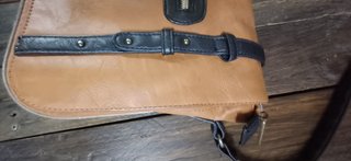 Bolso Misako Marrón y Negro con Candado