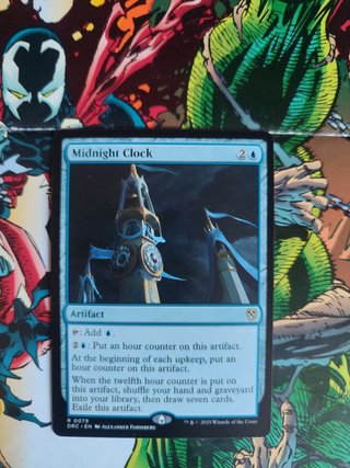 Carta Magic The Gathering Midnight Clock