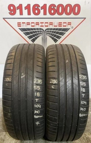 235 55 18 T BRIDGESTONE RUEDA YA MONTADA INCREIBLE