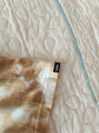 Camiseta Vans Tie-Dye Marrón y Blanca