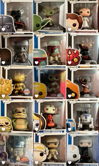 Lote 2 Funko Pop Star Wars 307 y 5 Especiales