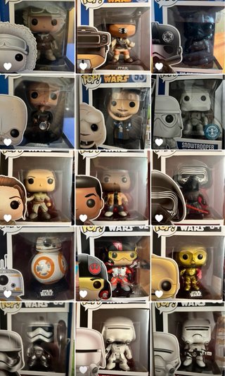 Lote 2 Funko Pop Star Wars 307 y 5 Especiales