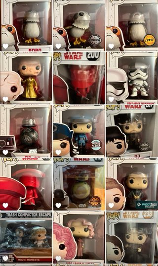 Lote 2 Funko Pop Star Wars 307 y 5 Especiales