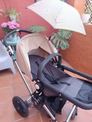 Carrito Bugaboo Camaleón camel y gris