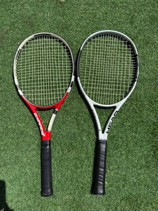 Set 4 Racchette Tennis Babolat Head e Wilson