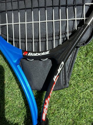 Set 4 Racchette Tennis Babolat Head e Wilson