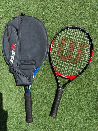 Set 4 Racchette Tennis Babolat Head e Wilson