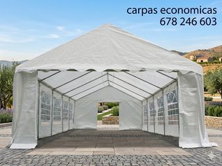 Carpa Cenador 12x6m Resistente