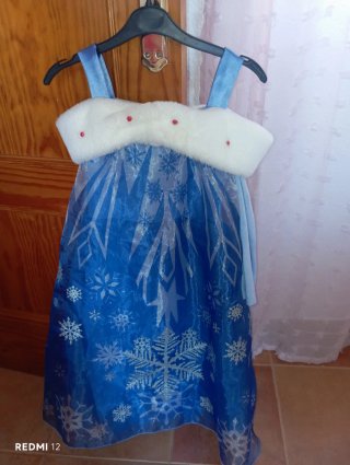 Disfraz Elsa Frozen Talla 6-8 H&M