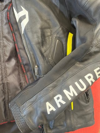 Chaqueta Armure Talla XXXL Negra y Amarilla
