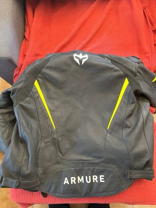 Chaqueta Armure Talla XXXL Negra y Amarilla
