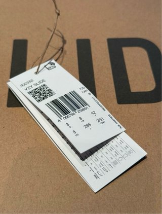 Yeezy Slide Adidas Grigie EU 42