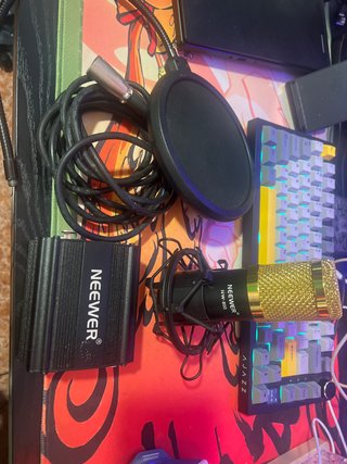 Micrófono Neewer NW-800 Dorado