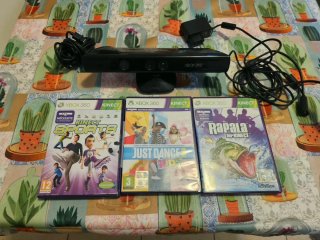 Sensore Kinect Xbox 360 + Giochi