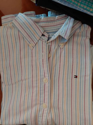 Camisa Tommy Hilfiger Rayas Multicolor