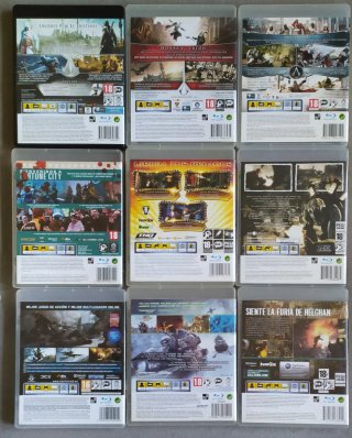 Lote 17 Juegos PS3