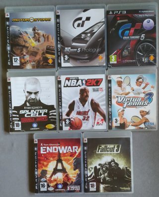 Lote 17 Juegos PS3