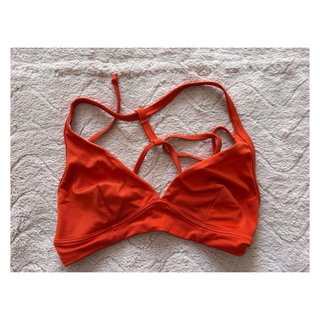 Parte de arriba bikini Decathlon naranja Talla: 95