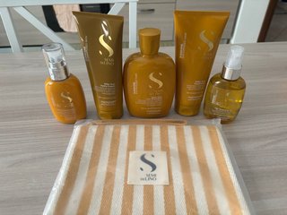 Kit Alfaparf Semi di lino Sunshine