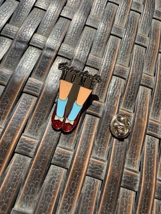 Spilla Dorothy Mago di Oz Scarpe Rosse