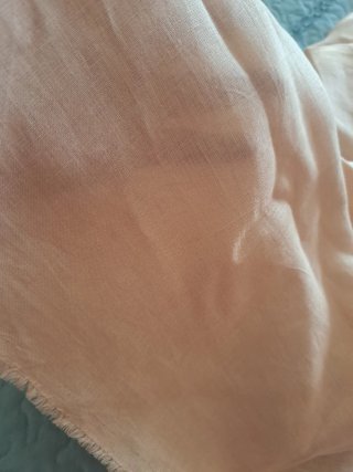 Tecido 100% linho para costura ou decoração.