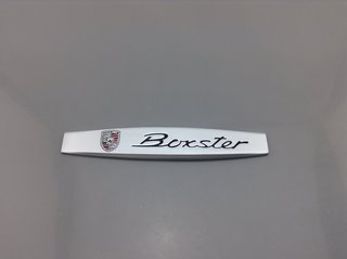 EMBLEMAS CROMADOS LOGO PORSCHE BOXSTER