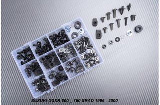 Kit tornillos SUZUKI GSXR 600 750 SRAD 1996 - 2000