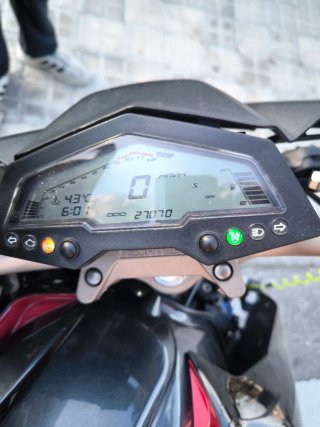 Moto Zontes 125U1 Negra/Roja