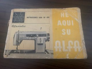 Máquina de coser Alfa Alfamatic 109