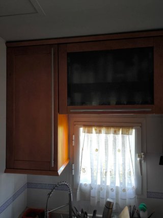 Muebles de cocina madera y metal