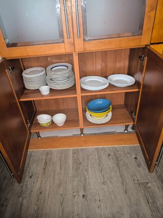 Muebles de cocina madera y metal