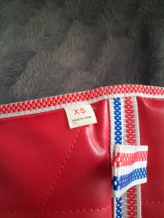 Peto Taekwondo Talla XS Rojo