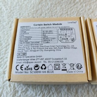 Módulo Inteligente WiFi Cortinas AC SCS00W v1.4