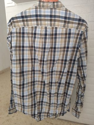 Camisa Milano XL cuadros hombre