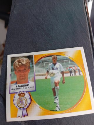 Cromo Michael Laudrup Rookie Real Madrid 94-95