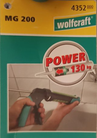 Pistola Silicona Wolfcraft Nueva