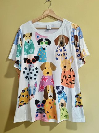 Camiseta  Perros Divertidos